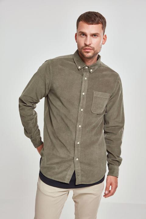 Produktbild Urban Classics UC Plus Size Corduroy Shirt (M)