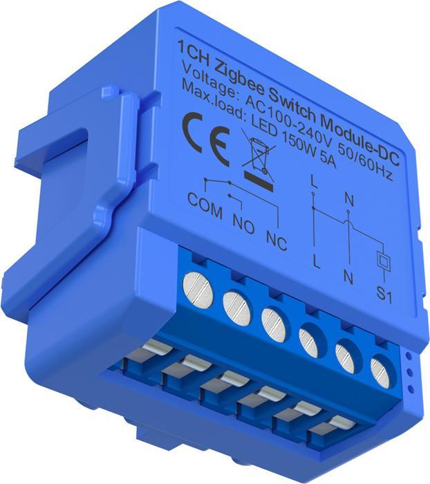 Immagine prodotto Avatto 1-channel ZigBee switch module with voltage-free contact ZWSM16-DC32V-1 (Attuatore dell'interruttore)