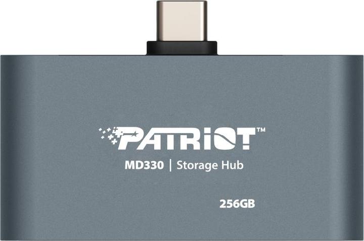 Actual product image Patriot 256GB HUB + MD300 Speicher USB-C + HDMI (USB-C, 2 ports)