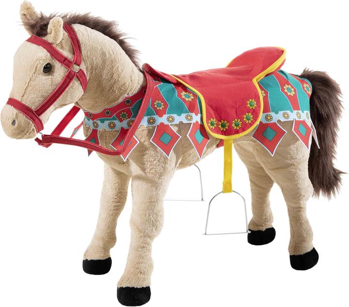 Actual product image Heunec Carousel horse beige with sound (67 cm)