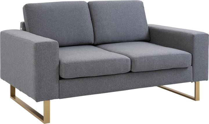 Produktbild Homcom 2-Sitzer Sofa mit Metallfüssen (2-Sitzer)
