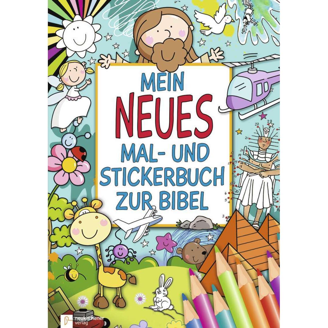 Neukirchener Mein neues Mal- und Stickerbuch zur Bibel
