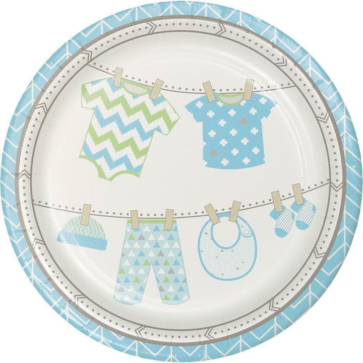 Produktbild Creative Party Bundle Of Joy Paper Baby Shower Dinner Plate (Pack of 8) (8 x)