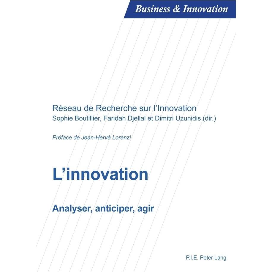 L'innovation, Fachbücher von Dimitri Uzunidis, Sophie Boutillier, Faridah Djellal