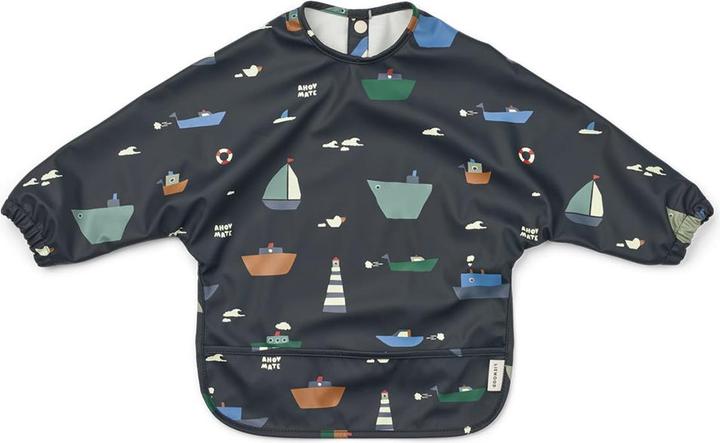 Dark Blue, Patterned