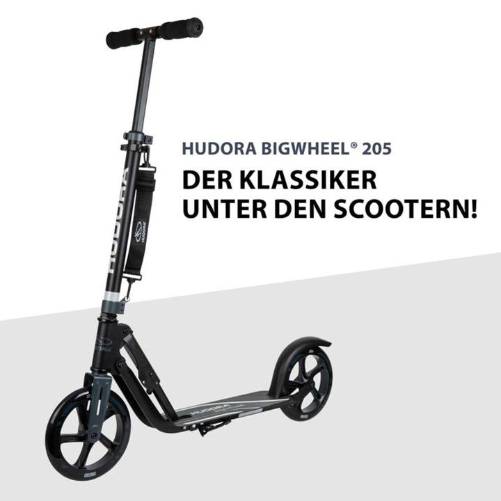Productafbeelding Hudora Wielstap 205 - Zwart