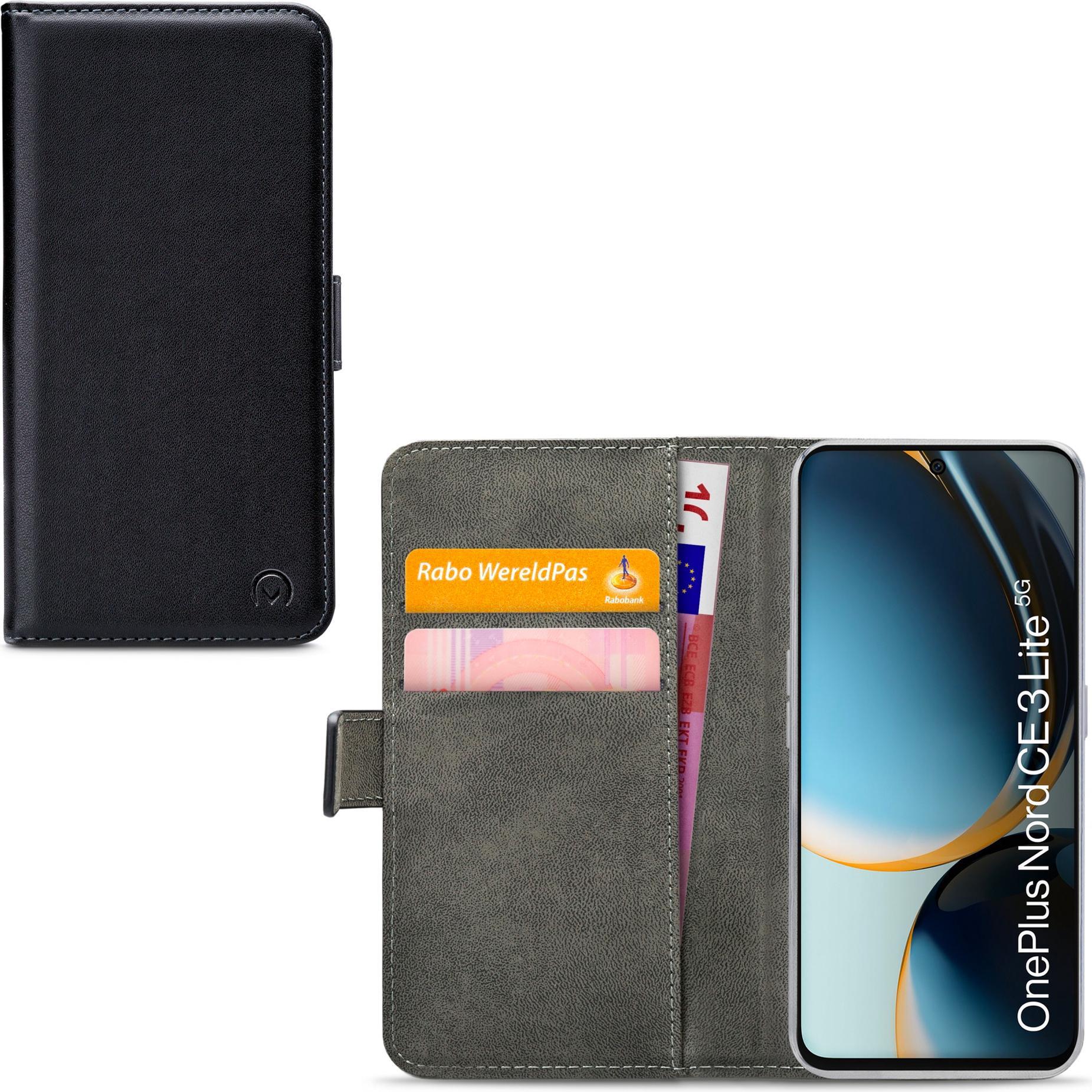 Thumbnail - Mobilize Klassische Gelly-Geldbörse (OnePlus Nord CE 3 Lite), Smartphone Hülle, Schwarz