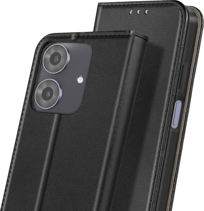 Actual product image OEM Smart Magnetic case for REALME Note 60 black (Realme C63)