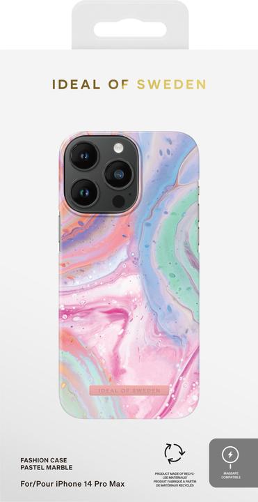 Produktbild iDeal Of Sweden Magsafe Designer Hard-Cover Pastel Marble (Apple iPhone 14 Pro Max)