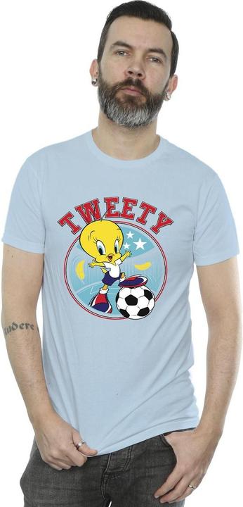 Produktbild Looney Tunes Tweety Football Circle TShirt (S)