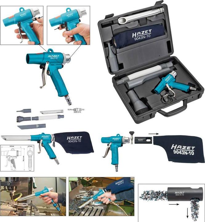 Produktbild HAZET Saug- / Blaspistole ∙ umschaltbar 9043N-10