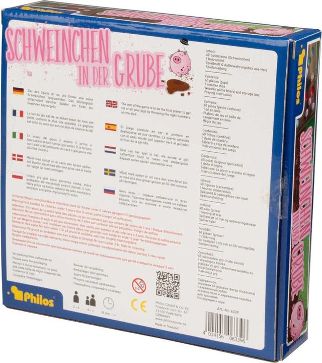 Produktbild Philos Schweinchen in der Grube (Englisch)