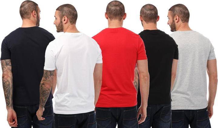 Actual product image Duck and Cover Mens Errington T-Shirt (Pack of 5) (S)