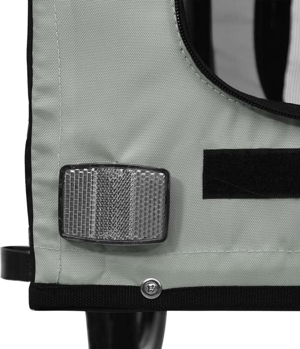 Produktbild vidaXL Fahrradanhänger Hund