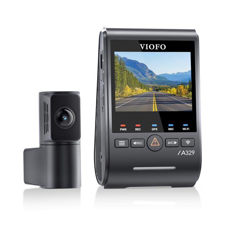 Produktbild Viofo A329S 2CH (Front + Rear camera + GPS + CPL) Dashcam (Bluetooth, 4K)