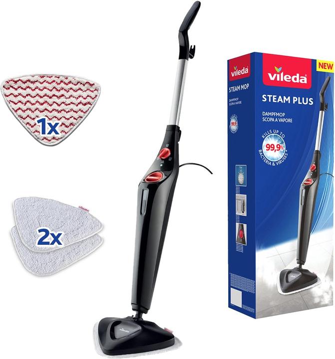 Vileda Steam Plus inkl. PowerPad (1 Bar, 1550 W)