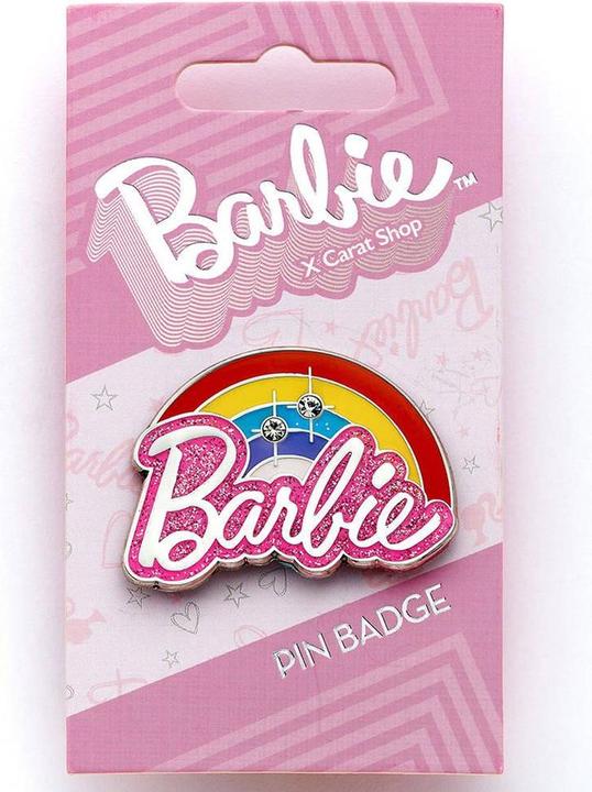 Produktbild Barbie Regenbogen Abzeichen Emaille