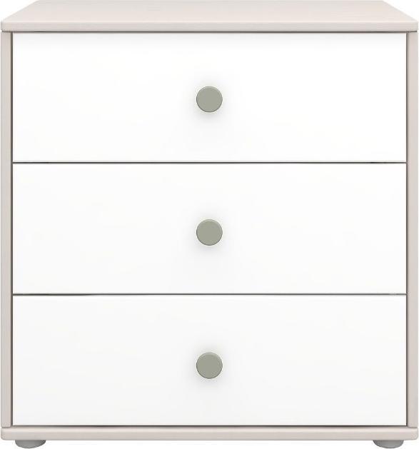 Image du produit Flexa Commode Classic avec 3 tiroirs (72 x 44.50 x 74.50 cm)