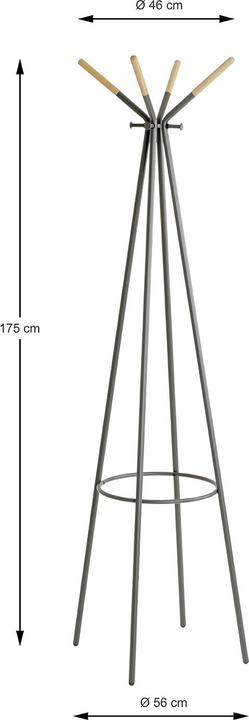 Produktbild HAKU Möbel Garderobenständer