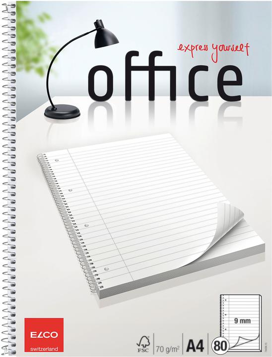 Actual product image Elco college office (A4, Lined, Soft cover)