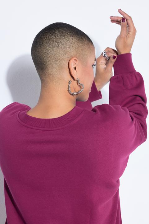Actual product image Studio Untold Statement Patch Long Sleeve Sweatshirt (60)