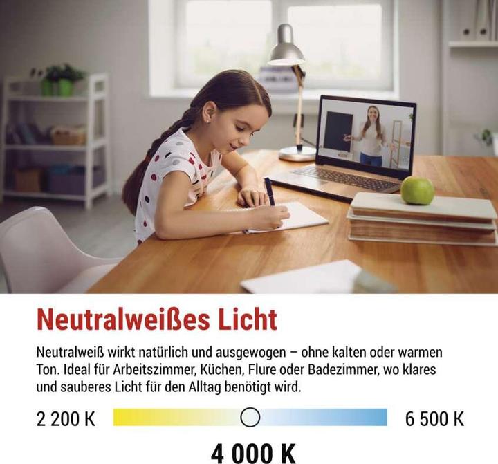 Produktbild Emos LED Lampe Classic A60 / E27 / 14 W (120 W) / 1901 lm / Neutral Weiss (E27, 1901 lm, 1x)