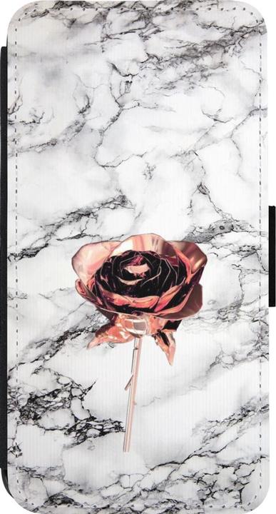 Immagine prodotto PhoneLook Cover Portafoglio Nero Marmo Oro Rosa (Apple iPhone 13 Pro)