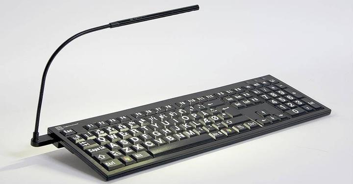 Produktbild Logickeyboard XL Print PC Slim Line NERO (Deutschland, Kabelgebunden)