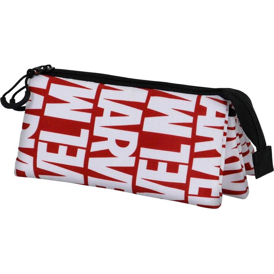 Karactermania, Etui, MARVEL - Logo - Trousse Triple Eco '23x11x7cm'