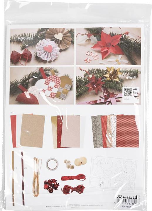 Produktbild Creativ Company Bastelset Papier Kreativ-Mix für Weihnachtsdeko