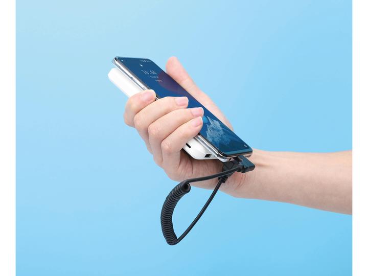 Image du produit Manhattan Câble spiralé USB-C vers Micro-USB Câble de charge (1 m, USB 2.0)