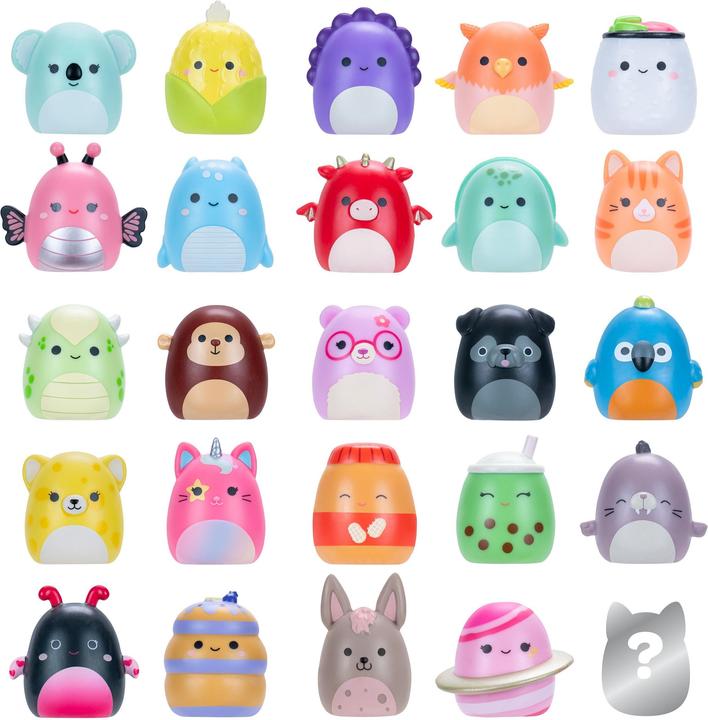 Produktbild Squishmallows Squish-a-longs 2,5 cm 25 Pack Style 1 S3