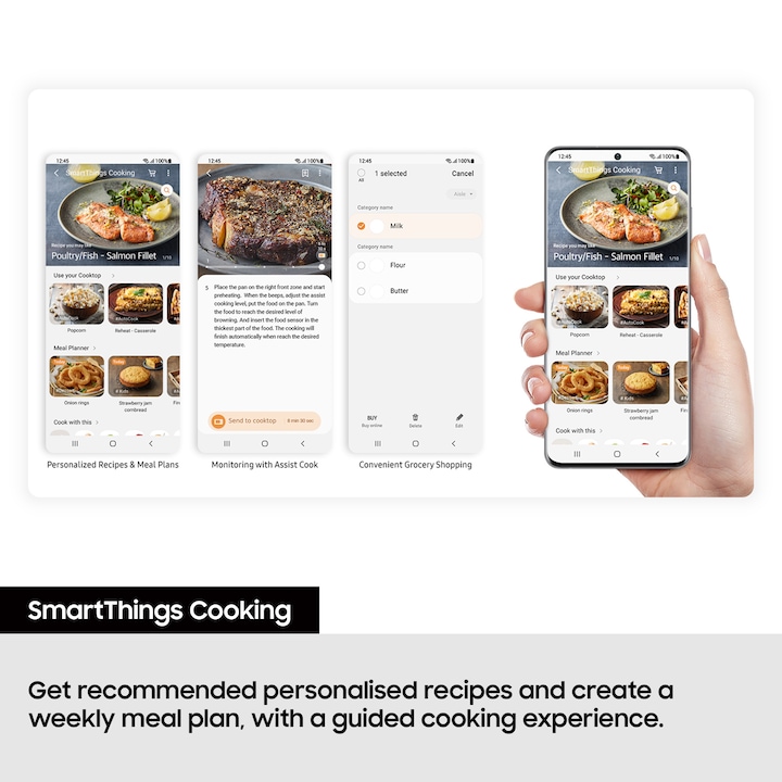 Produktbild Samsung NZ64B5066KK 60cm Slim Fit Induktionskochfeld
