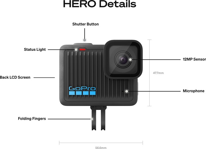Produktbild GoPro Hero (30p, WLAN)