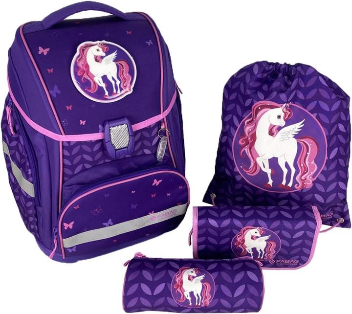 Produktbild Schneiders Schulrucksack Fabag Kunstfaser violett (22 l)