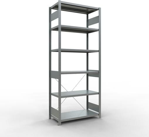 Actual product image Schulte Lagertechnik MULTIplus250 basic racking system with cross braces