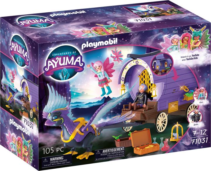Immagine prodotto Playmobil Carrozza delle fate con fenice (71031, Playmobil Ayuma)