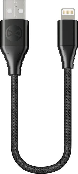 Produktbild Forever Core MFI Kabel USB - Lightning 0,2 m 2,4A schwarz (2 m, USB 3.2 Gen 1)