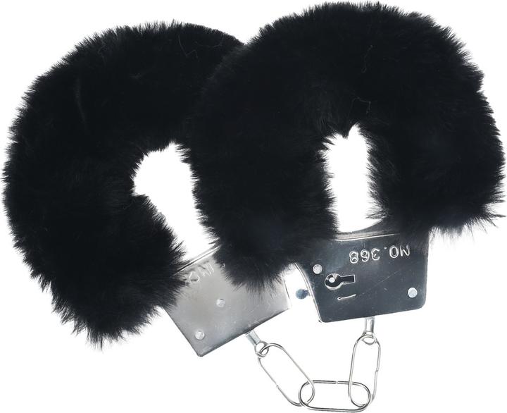 Productafbeelding Ouch! Classic Fluffy Handcuffs - Black