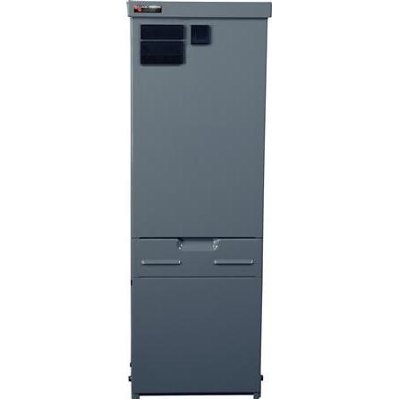 Triarca, Schraubenschlüssel, Kabelskab KSEÅ 301509 4 leder skinnesystem 630A. Skab HxBxD: 700x330x198mm Stål IP34D grå R...