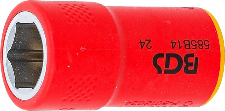 Immagine prodotto BGS VDE-Steckschlüssel-Einsatz Sechskant | Antrieb Innenvierkant 10 mm (3/8") | SW 14 mm (14 mm)