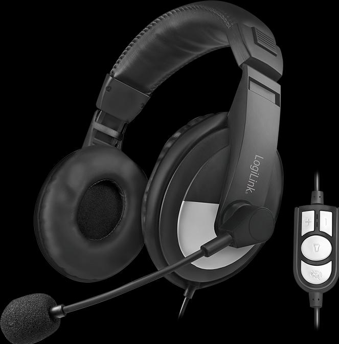 Immagine prodotto LogiLink Cuffie stereo USB (Cablato, USB-A)