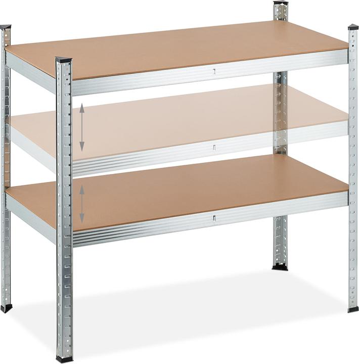 Produktbild Relaxdays Schwerlastregal