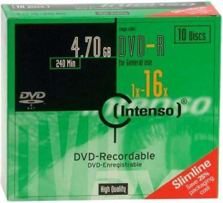 Actual product image Intenso Dvd-R (10 x)