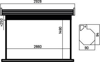 Produktbild Overmax Automatic Screen 120 (120", 16:9)