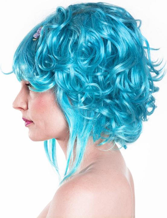 Actual product image Maskworld Manga Perücke türkis - Kostüm Perücke für Fasching