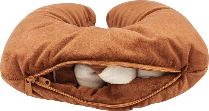 Immagine prodotto KidsExperts 2in1 Bolster Monkey da 5 anni (Cuscino per testa e collo)