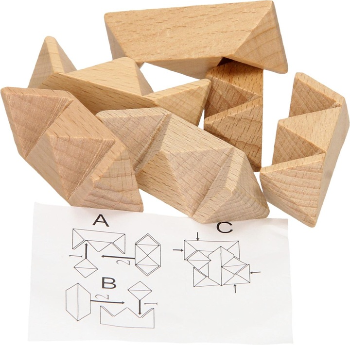 Immagine prodotto Johntoy Rompicapo in legno (1 pezzi)