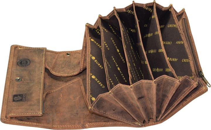 Actual product image Greenburry Vintage waiter's bag wallet leather 18 cm