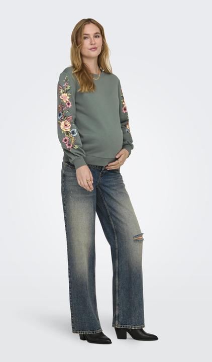 Produktbild Only Maternity Stickerei Sweatshirt Sweatshirt (S)